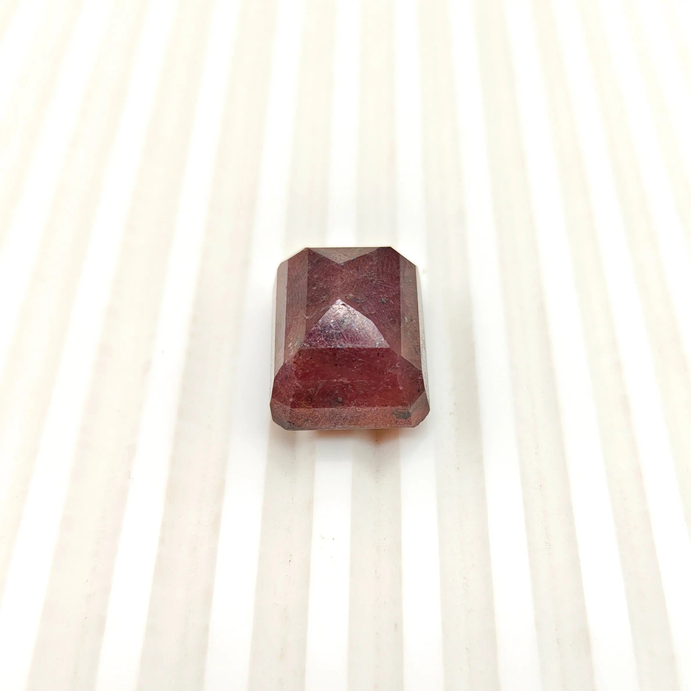 AA+ Quality SQUARE MIXED NATURAL RUBY, RED COLORED, INDIAN GEMSTONE, WEIGHT 49.1 CTS
